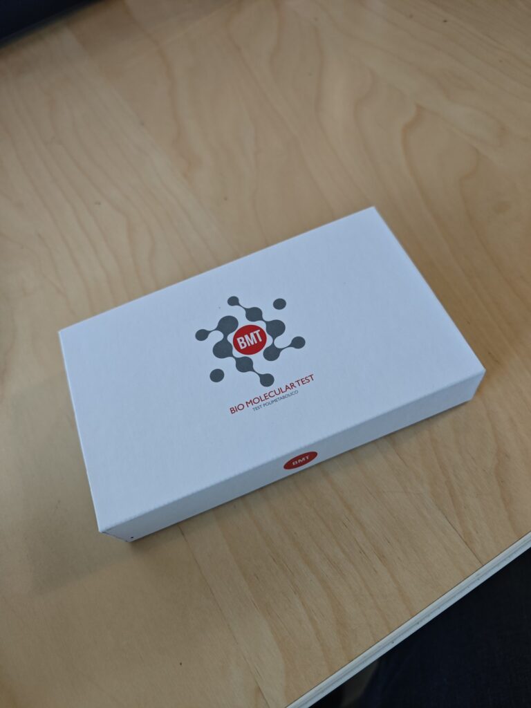 Kit Bio Molecular Test: packaging realizzato