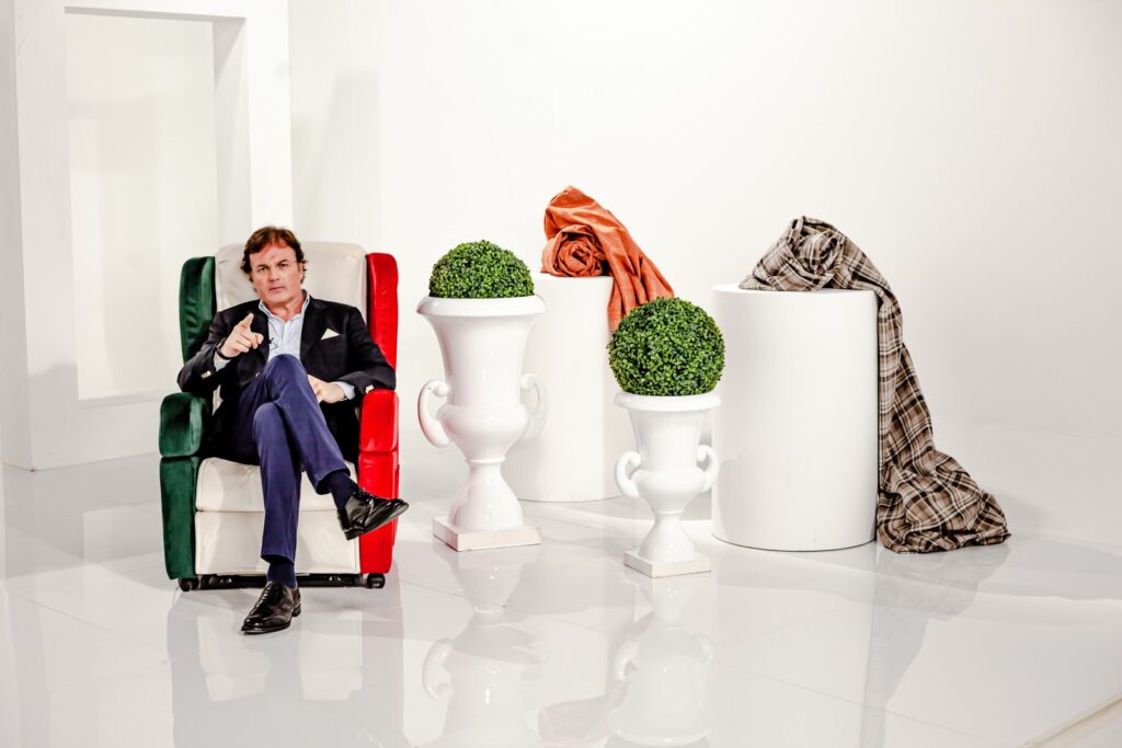 Fotografia realizzata sul set promozionale